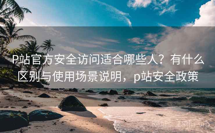 P站官方安全访问适合哪些人？有什么区别与使用场景说明，p站安全政策
