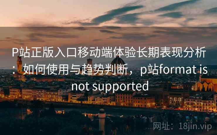 P站正版入口移动端体验长期表现分析：如何使用与趋势判断，p站format is not supported