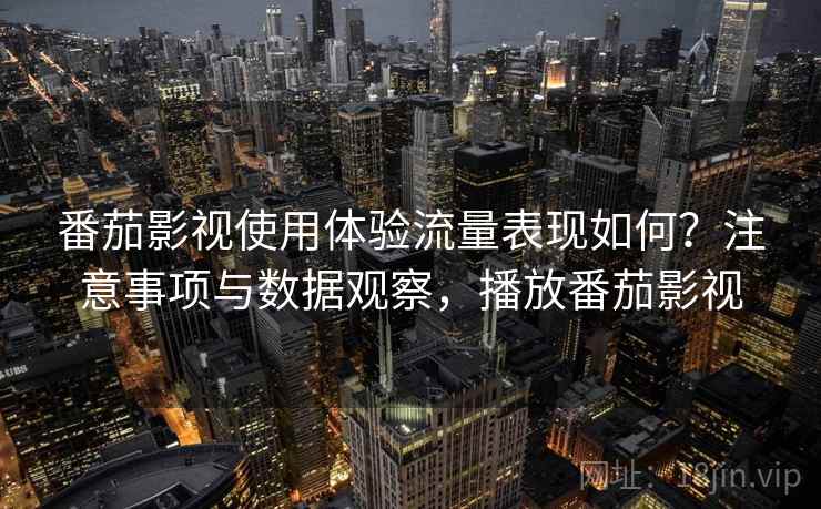 番茄影视使用体验流量表现如何？注意事项与数据观察，播放番茄影视