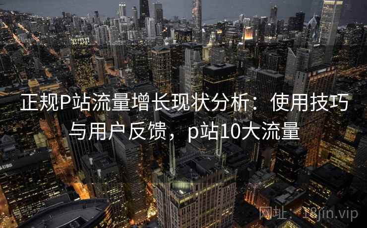 正规P站流量增长现状分析：使用技巧与用户反馈，p站10大流量