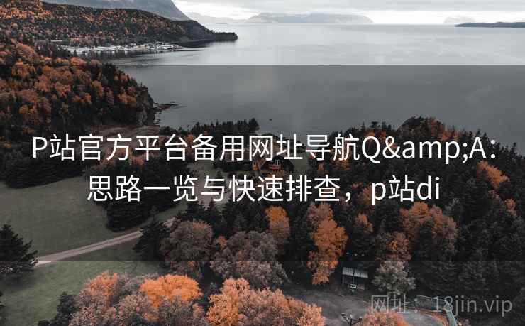 P站官方平台备用网址导航Q&A：思路一览与快速排查，p站di