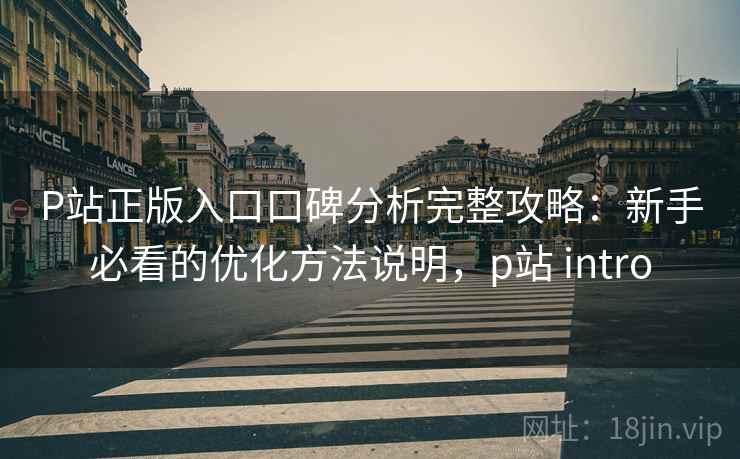 P站正版入口口碑分析完整攻略：新手必看的优化方法说明，p站 intro